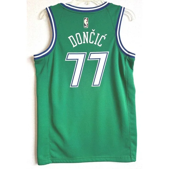 Nike NBA Luka Dončić Dallas Mavericks 2021/22 Classic Edition Swingman Jersey 40 - Picture 2 of 8